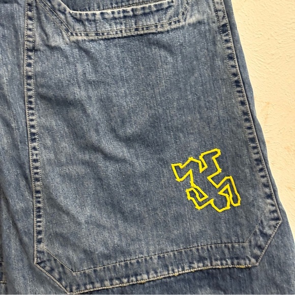 Vintage 90s Original JNCO
Crime Scene Jeans
Distressed Worn Size 31x32 - Picture 6 of 11